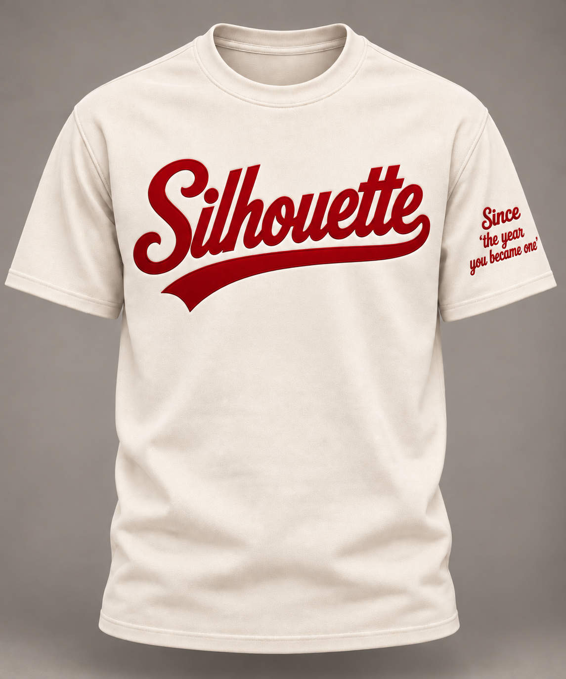 Custom Script Silhouette Tee