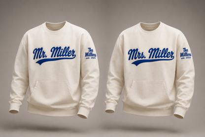 The Custom Script Crewneck