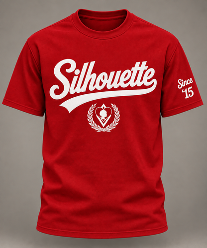 Custom Script Silhouette Tee