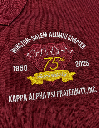 WSAC 75th Anniversary Polo – Striped Edition