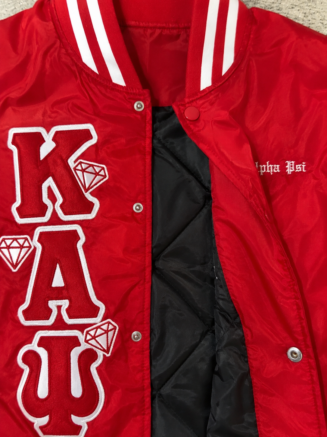 Kappa Alpha Psi® Diamonds Baseball Jacket