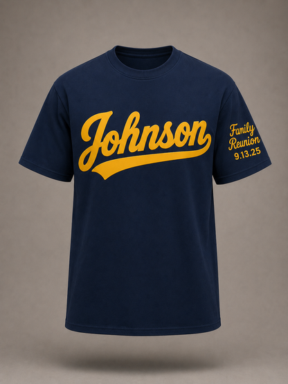 The Custom Script T-Shirt