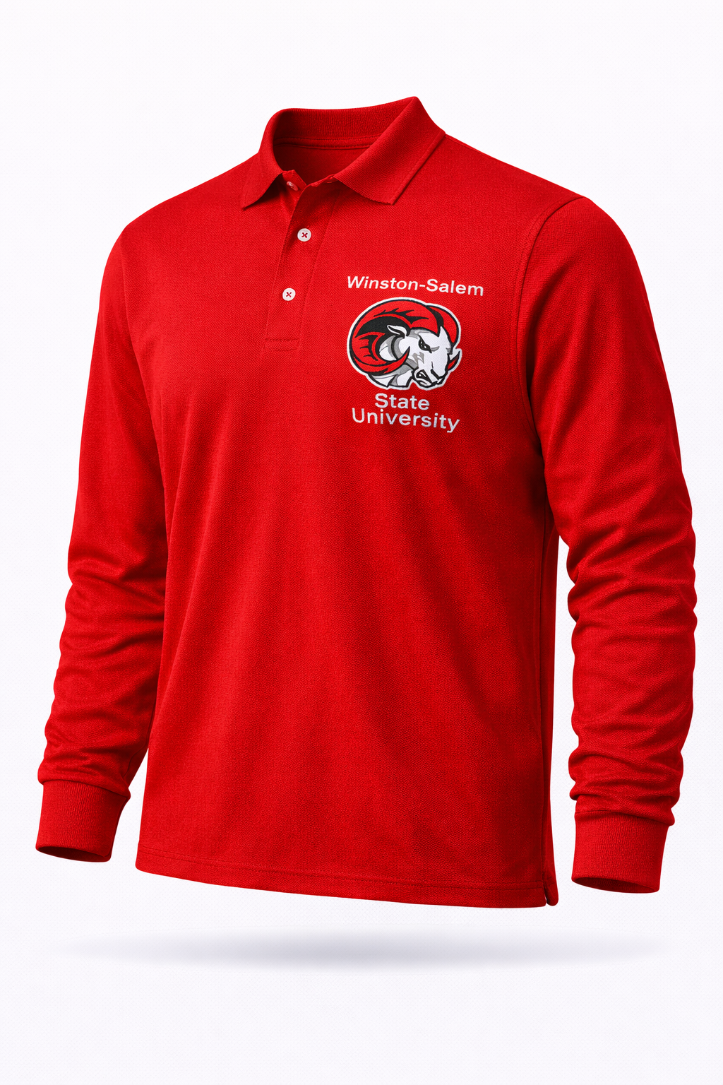 WSSU Long Sleeve Classic Polo