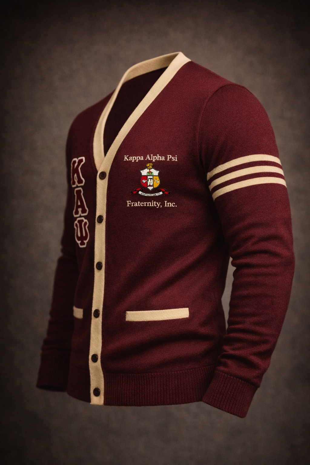 Kappa Alpha Psi Signature Cardigan