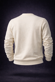 NUPE Twill Patch Crew Sweater
