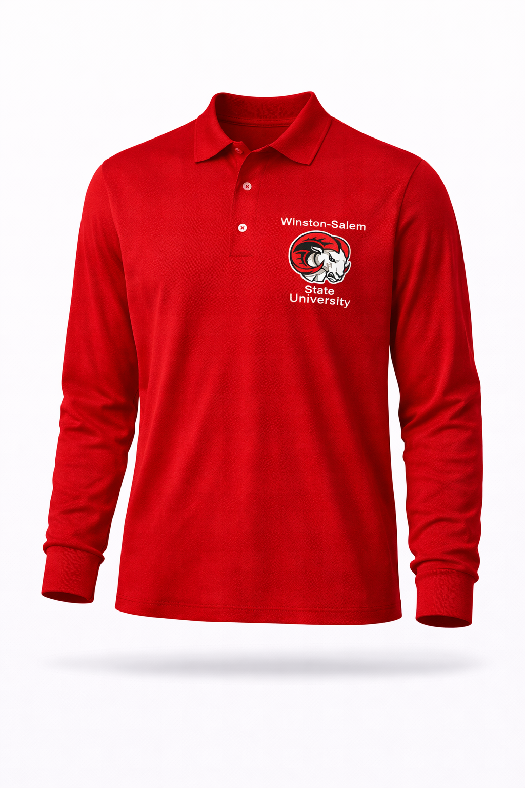 WSSU Long Sleeve Classic Polo