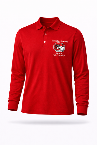 WSSU Long Sleeve Classic Polo