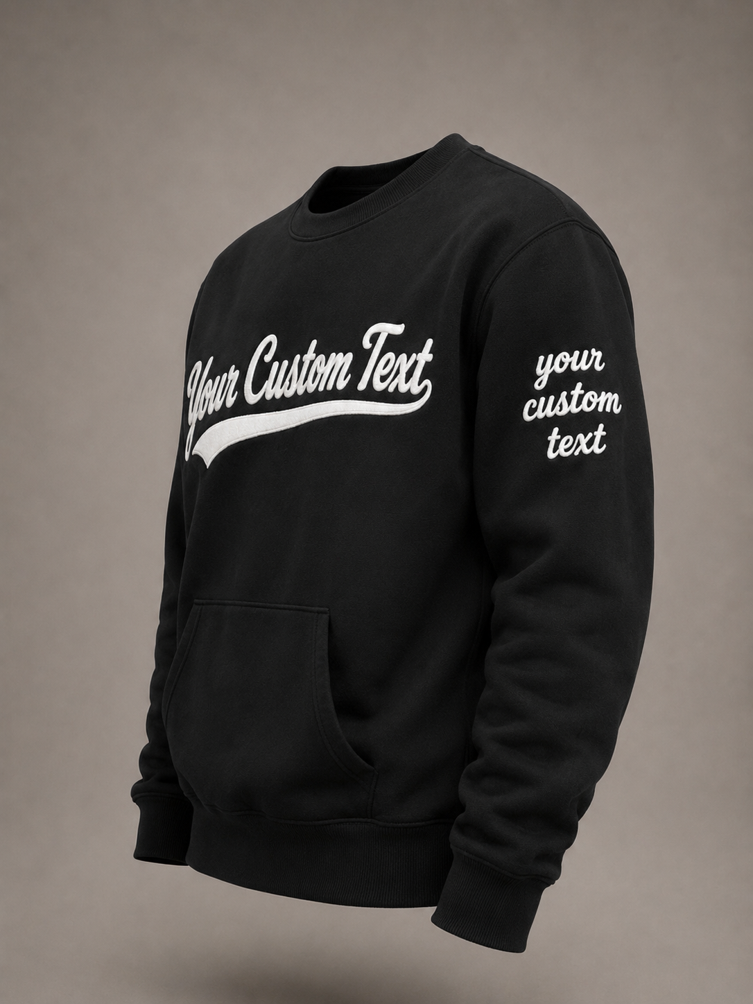 The Custom Script Crewneck