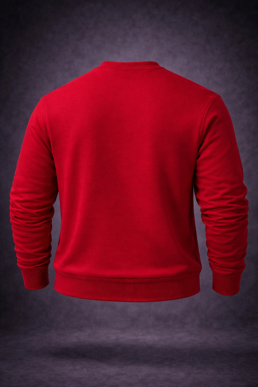 NUPE Twill Patch Crew Sweater