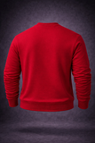 NUPE Twill Patch Crew Sweater