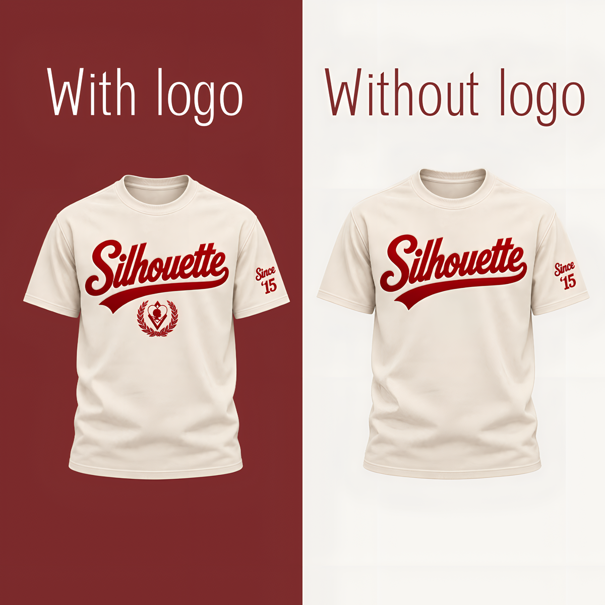Custom Script Silhouette Tee