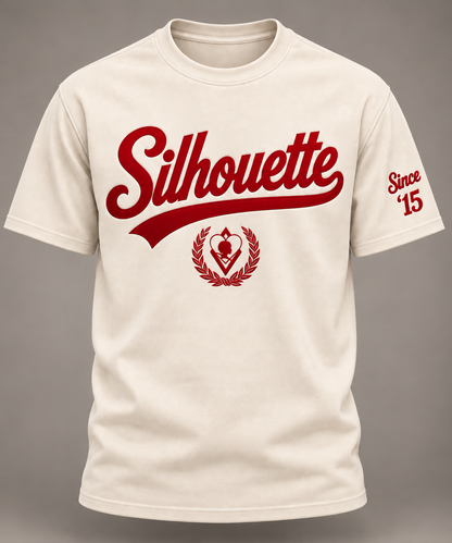 Custom Script Silhouette Tee