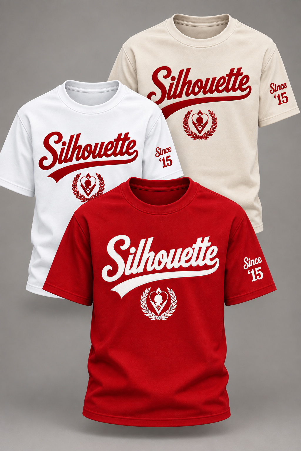 Custom Script Silhouette Tee