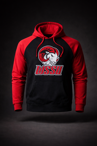 WSSU Two-Tone Logo Hoodie
