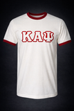 Kappa Alpha Psi Greek Letter Ringer Tee