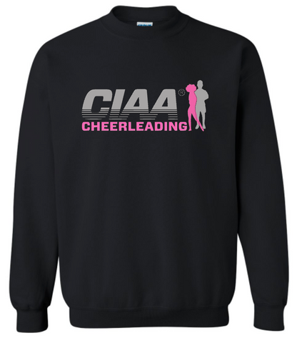 Black CIAA Cheerleading Crew Sweater