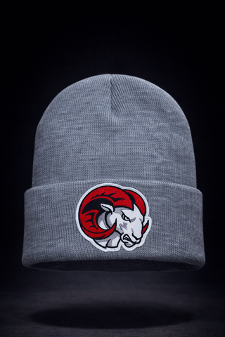 WSSU Ram Beanie- Grey