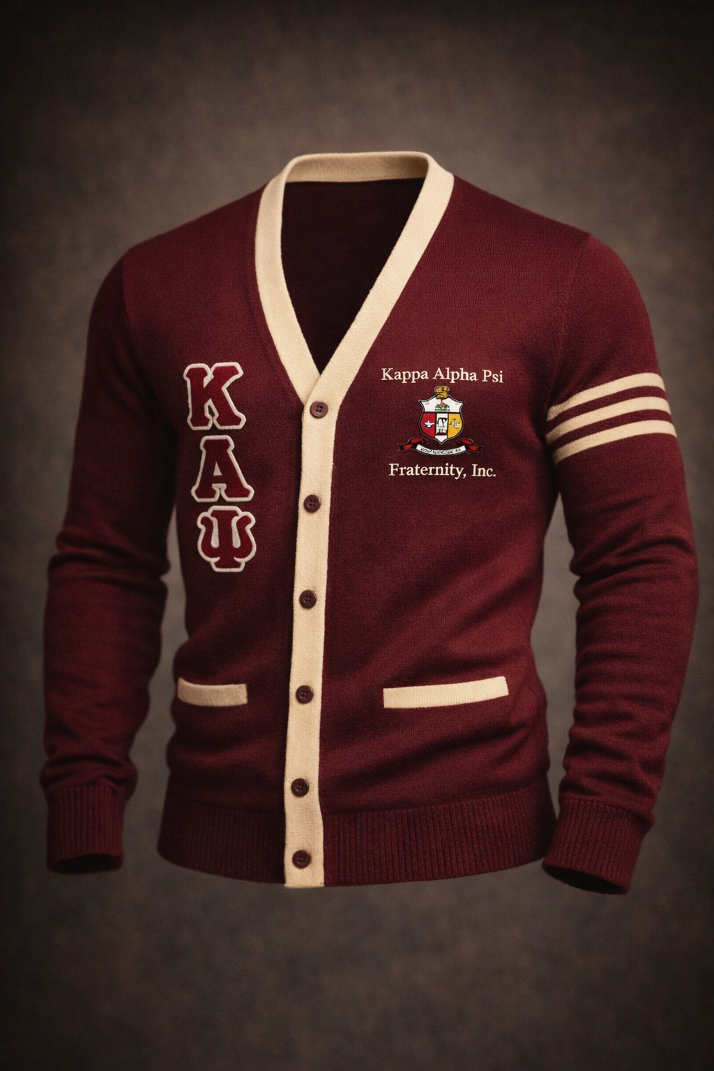 Kappa Alpha Psi Signature Cardigan