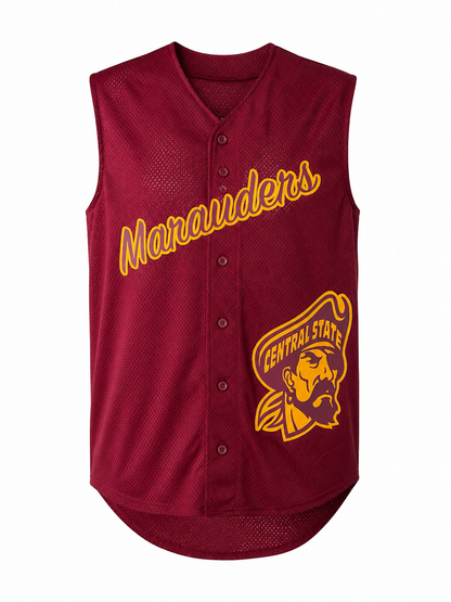 Central State University Marauders Sleeveless Baseball Jersey