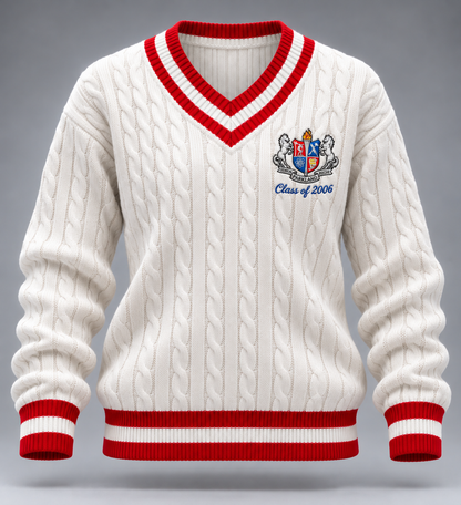 Women's Mustang Memories Yearbook Cable Knit | Parkland Class of 2006