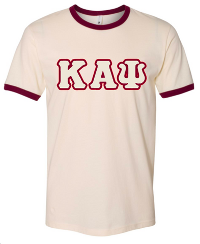 Kappa Alpha Psi Ringer Tee
