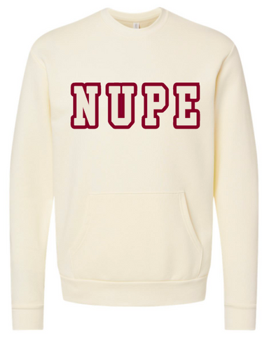 NUPE Pocket Crew Sweater