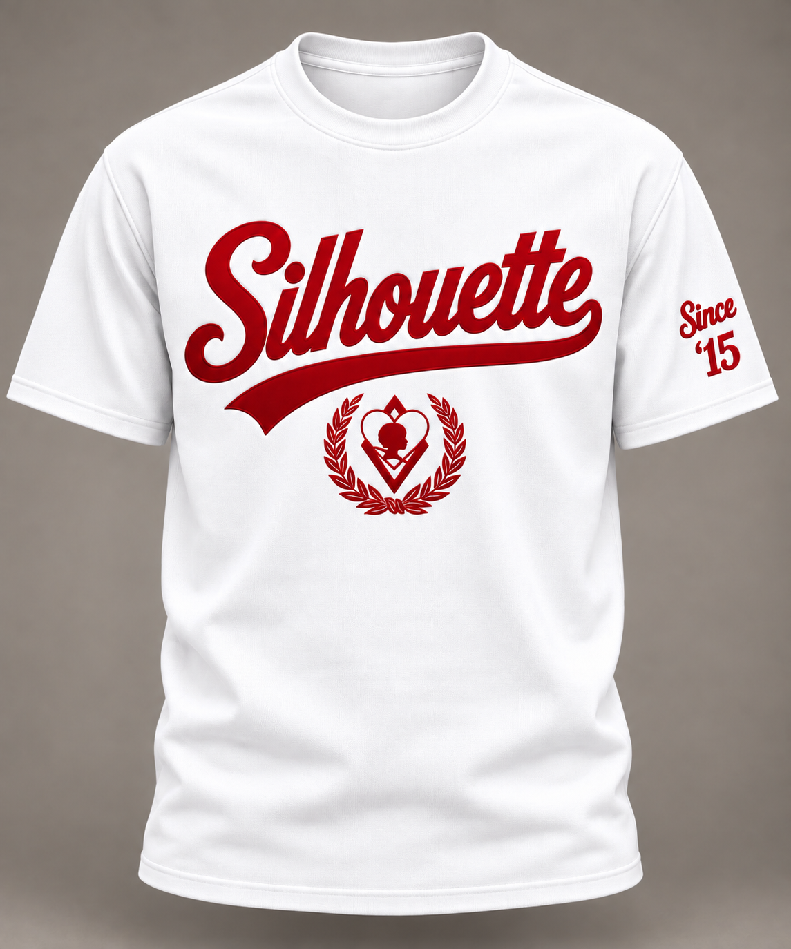Custom Script Silhouette Tee