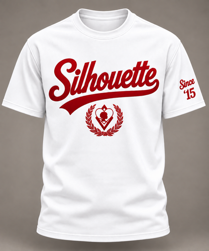 Custom Script Silhouette Tee