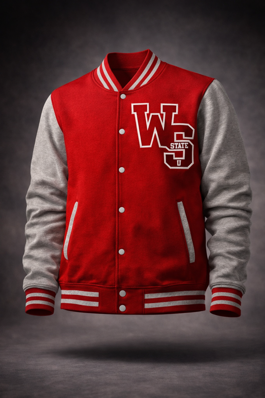 WSSU "State U" Lightweight Varsity Jacket