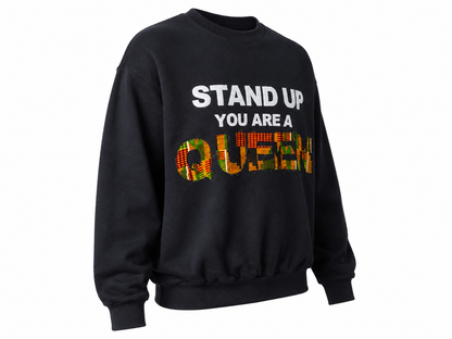 Stand Up Queen Crewneck