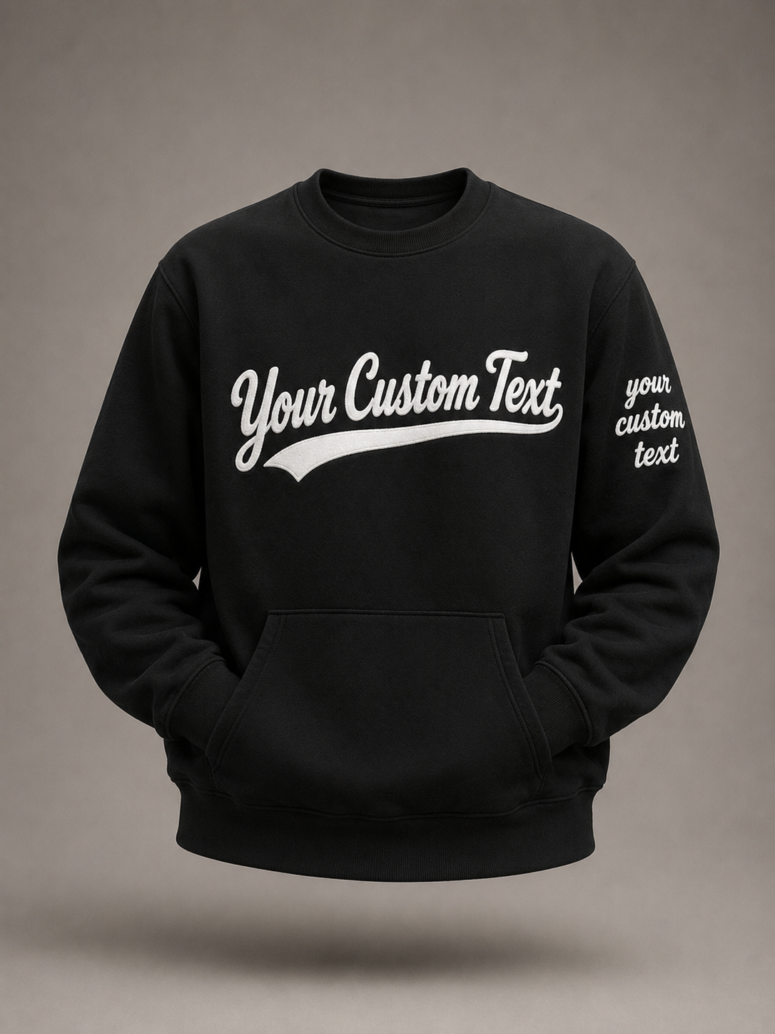 The Custom Script Crewneck