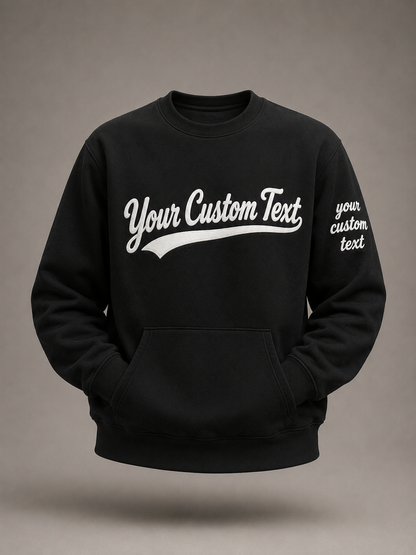 The Custom Script Crewneck
