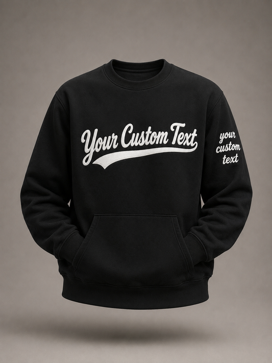 The Custom Script Crewneck