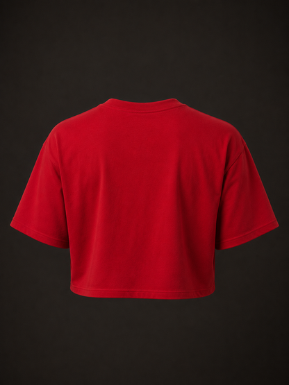 RAMily Oversize Crop Top Tee