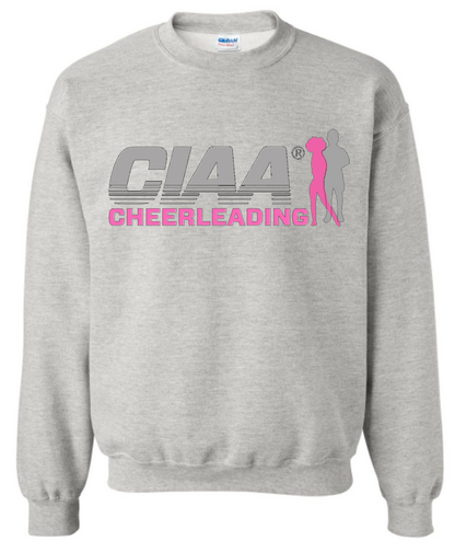 Gray CIAA Cheerleading Crew Sweater