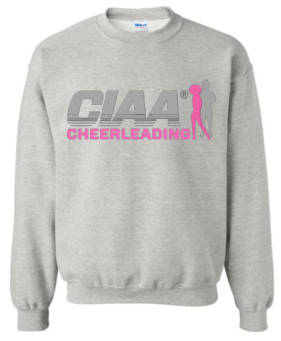 Gray CIAA Cheerleading Crew Sweater