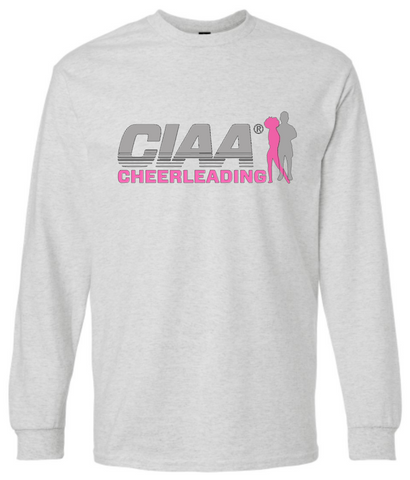 Gray CIAA Cheerleading Longsleeve Tee