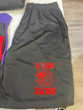 Black Ram Athletic Shorts