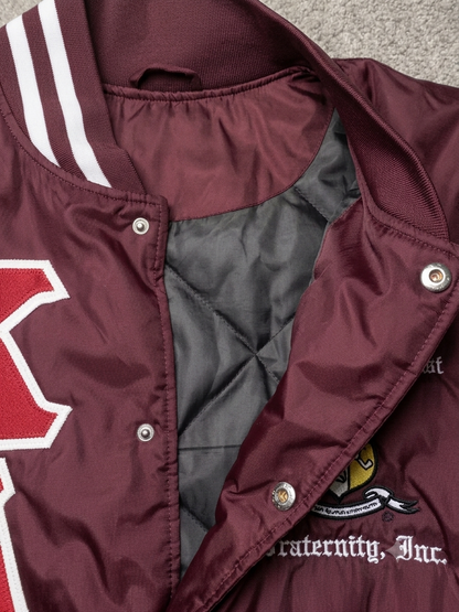 Kappa Alpha Psi® Crimson Stadium Jacket