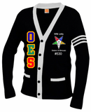 OES Sisters Of Bivouac #530 Cardigans