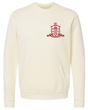 Fraternity Shield Pocket Crew Sweater
