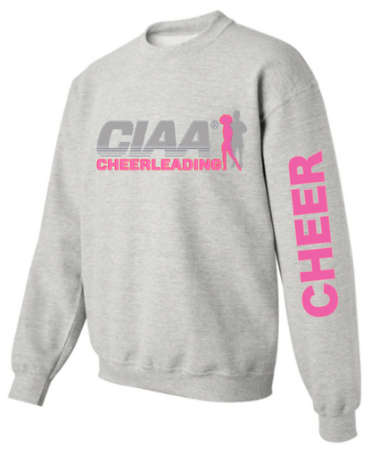 Gray CIAA Cheerleading Crew Sweater