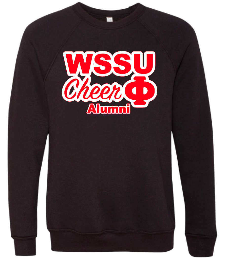 WSSU Cheer Phi Alumni Crew (Black)
