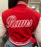 WSSU "Winston" Crop Letterman Jacket